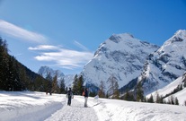 Winterwanderung in den Karwendeltäler
