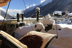 Mein Ruhe-Platzerl auf unserer Panorama Dachterrasse